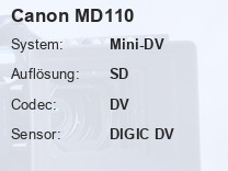 Canon MD110 Testbericht
